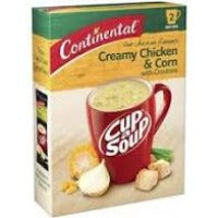 Cup A Soup 2 Serves - Creamy Chicken & Corn with Croutons