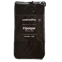 Campus & Co Microfibre Tights Opaque Black - Tall