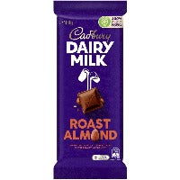 Cadbury Roast Almond Chocolate Block 180g