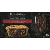 Herbert Adams Pies - King Island Beef 2pk