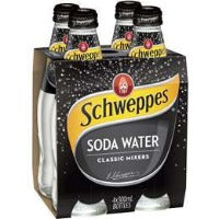 Schweppes 4 x 300ml - Soda Water