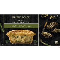 Herbert Adams Pies - Chicken & Leek  2pk