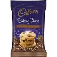 Cadbury Baking Choc Chips 200gm - Milk