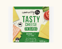 Community Co Tasty Cheese Slices - 500g