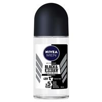 Nivea Deodorant Men Roll On Black & White Invisible 50ml