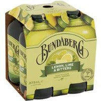 Bundaberg Drink 375ml 4pk - Lemon & Lime Bitters