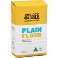 Black & Gold Plain Flour 2kg