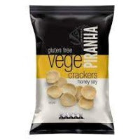 Piranha Veg GF Chips Honey Soy 100g