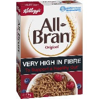 Kelloggs All-bran High Fibre Breakfast Cereal 530g