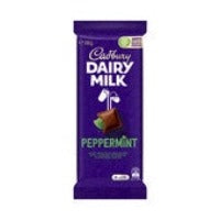 Cadbury Chocolate Block Bubbly Mint 180g