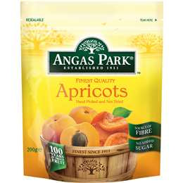 Angas Park Large Dried Apricots 200g