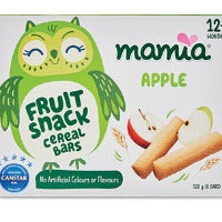 Mamia Fruit Snack Cereal Bars 8pk - 128g - Apple