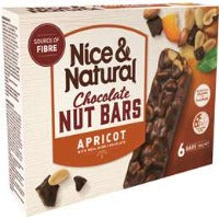 Nice & Natural Chocolate Nut Bars Apricot