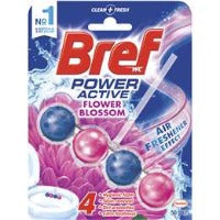 Bref Power Active Toilet Cleaner Cage Flower Blossom 50g