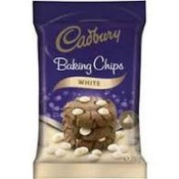 Cadbury Baking Choc Chips 200gm - White