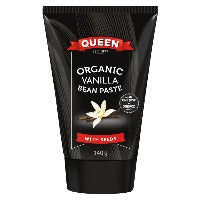 Queen Organic Vanilla Bean Paste Tube 140g