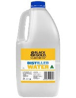 Black & Gold Distilled Water 2L