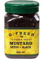 G Fresh Mustard Seeds Black 130g