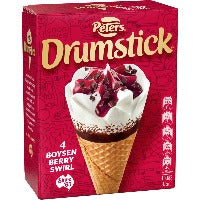 Peters Drumstick Boysenberry Swirl 4 pk