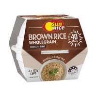 Sunrice Brown Rice 2pk 250g