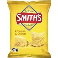 Smiths Crinkle Cut - Cheese & Onion 170g