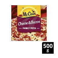 McCain Cheese and Bacon Pizza 500g