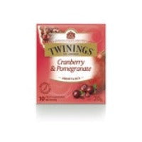 Twinings Cranberry & Pomegranate Tea Bags 10pk