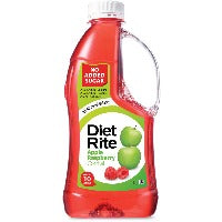 Diet Rite Cordial 1L - Apple Raspberry