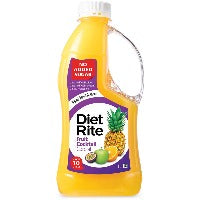 Diet Rite Cordial 1L Fruit Cocktail