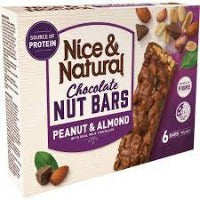 Nice & Natural Bars - Choc Peanut & Almond