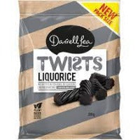 Darrell Lea Liquorice Twists 280g