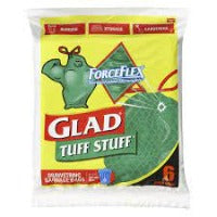 GLAD Tuff Stuff Garbage Bags Drawstring 6S