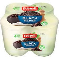 Edgell Black Beans 4 x 125g