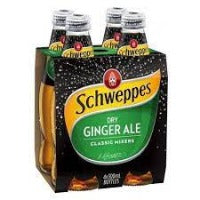 Schweppes  Dry Ginger Ale 4 x 300ml