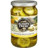 Always Fresh Bread & Butter Pickles 700g