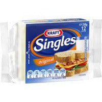 Kraft Cheese Singles 12pk 216g