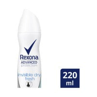 Rexona Deodorant Womens Invisible Dry Fresh 220ml