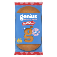 Genius Brioche Burger Bun 140g 2pk