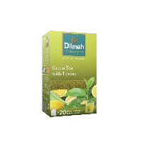 Diplomat Green Tea 50bags 75g - With Lemon