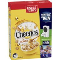 Uncle Toby's Cheerios 520g - Honey