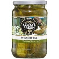 Always Fresh Dill Cucumbers 680g