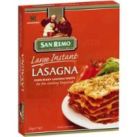 San Remo Large Instant Lasagna 250g