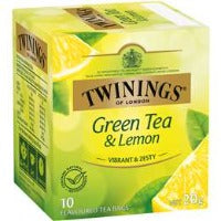 Twinings Tea Bags Green Tea & Lemon 10s