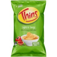 Thins Chips - Light n Tangy 175g