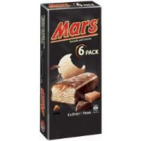 Mars Chocolate Ice Cream Bar 6pk