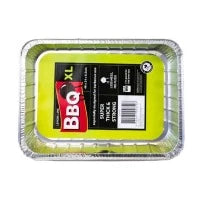 Lemon & Lime Foil Container Large 45.5x34.6x6.5cm 5pk