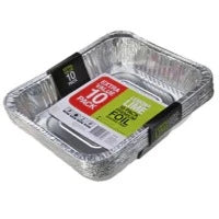 Lemon & Lime Foil Container With Lid 32x26.5x5cm 10pk