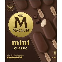 Magnum Mini Ice Cream Classic 6 pack