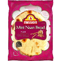 Mission Plain Naan Mini 240g