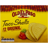 Old El Paso Taco Shells 12pk 135g